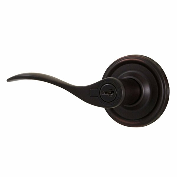 Weslock Left HBordeau Entry Lock ADJ Latch Full Lip Strike Oil Rubbed Bronze L0640U1U1SL23